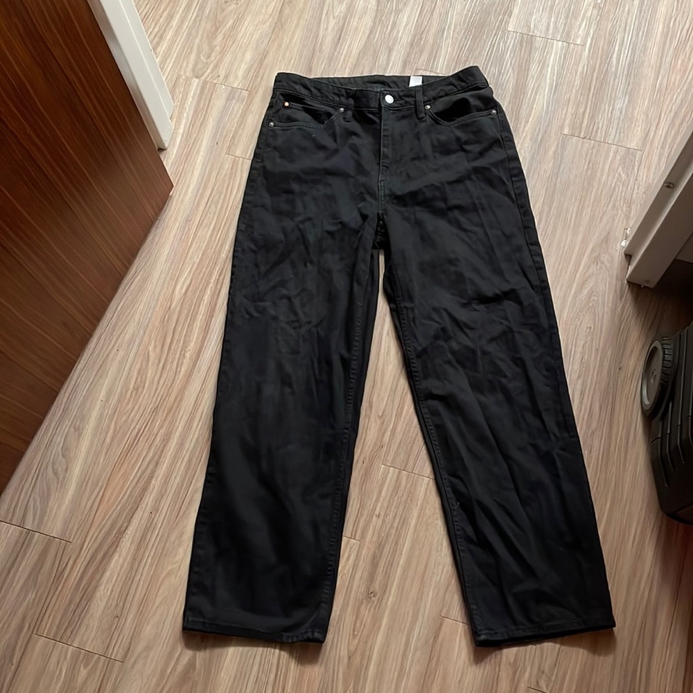 black mom jeans